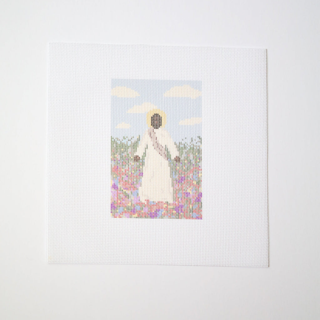 Jesus in the Flowers