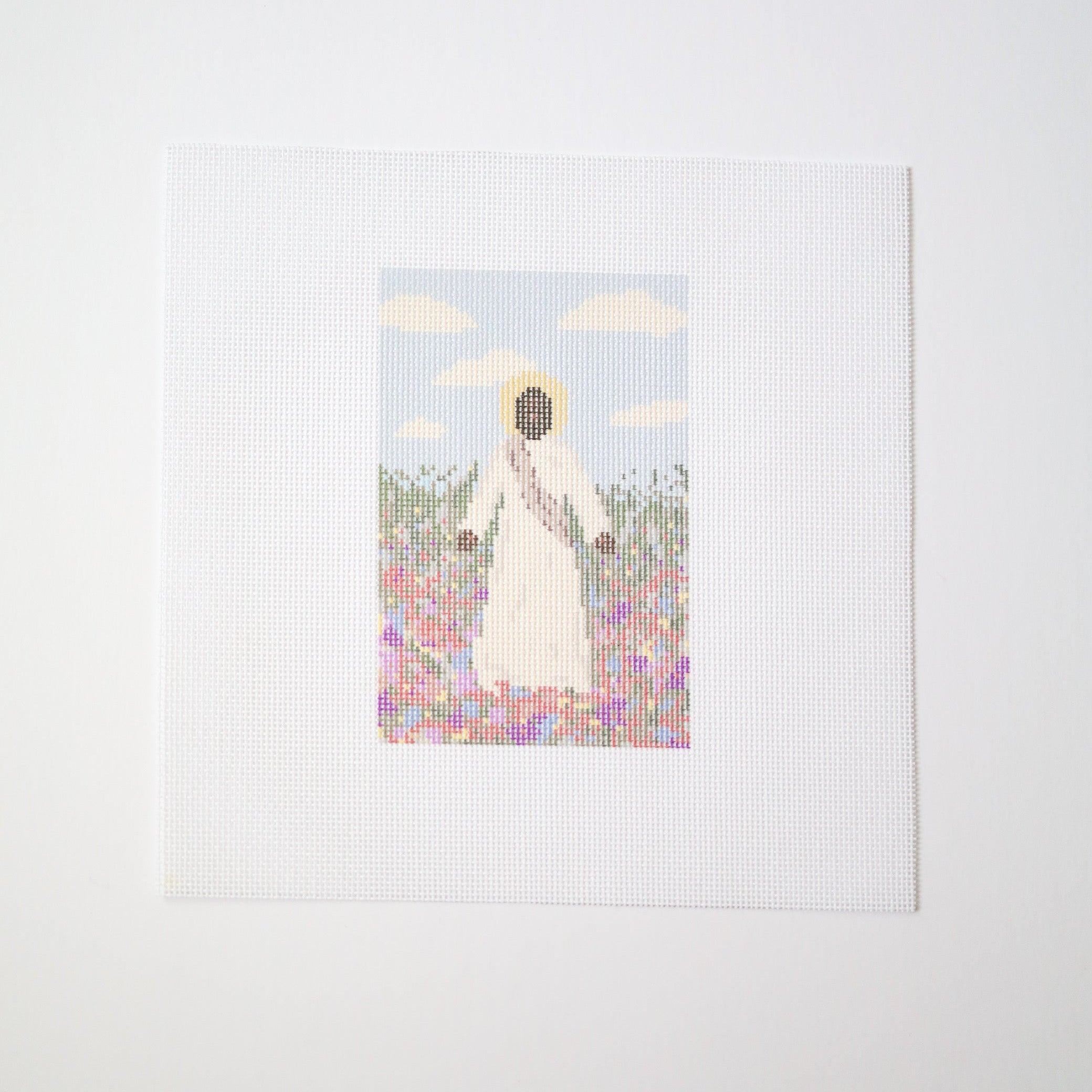 Jesus in the Flowers