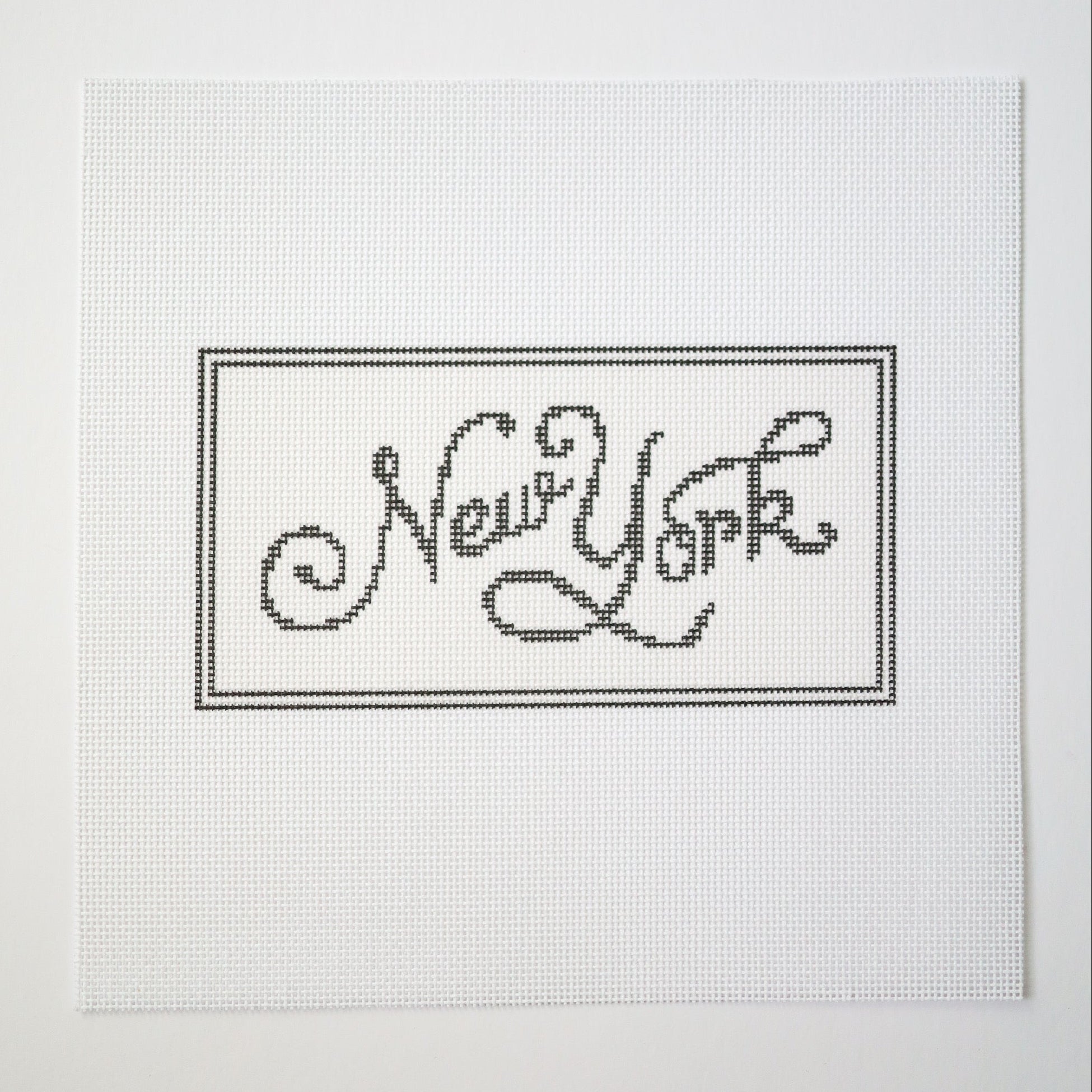 Bonjour New York Canvas