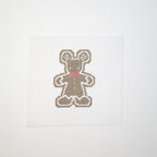 Mouse Gingerbread Cookie