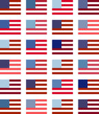 Flag Quilt - 18 mesh