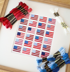 Flag Quilt - 13 Mesh