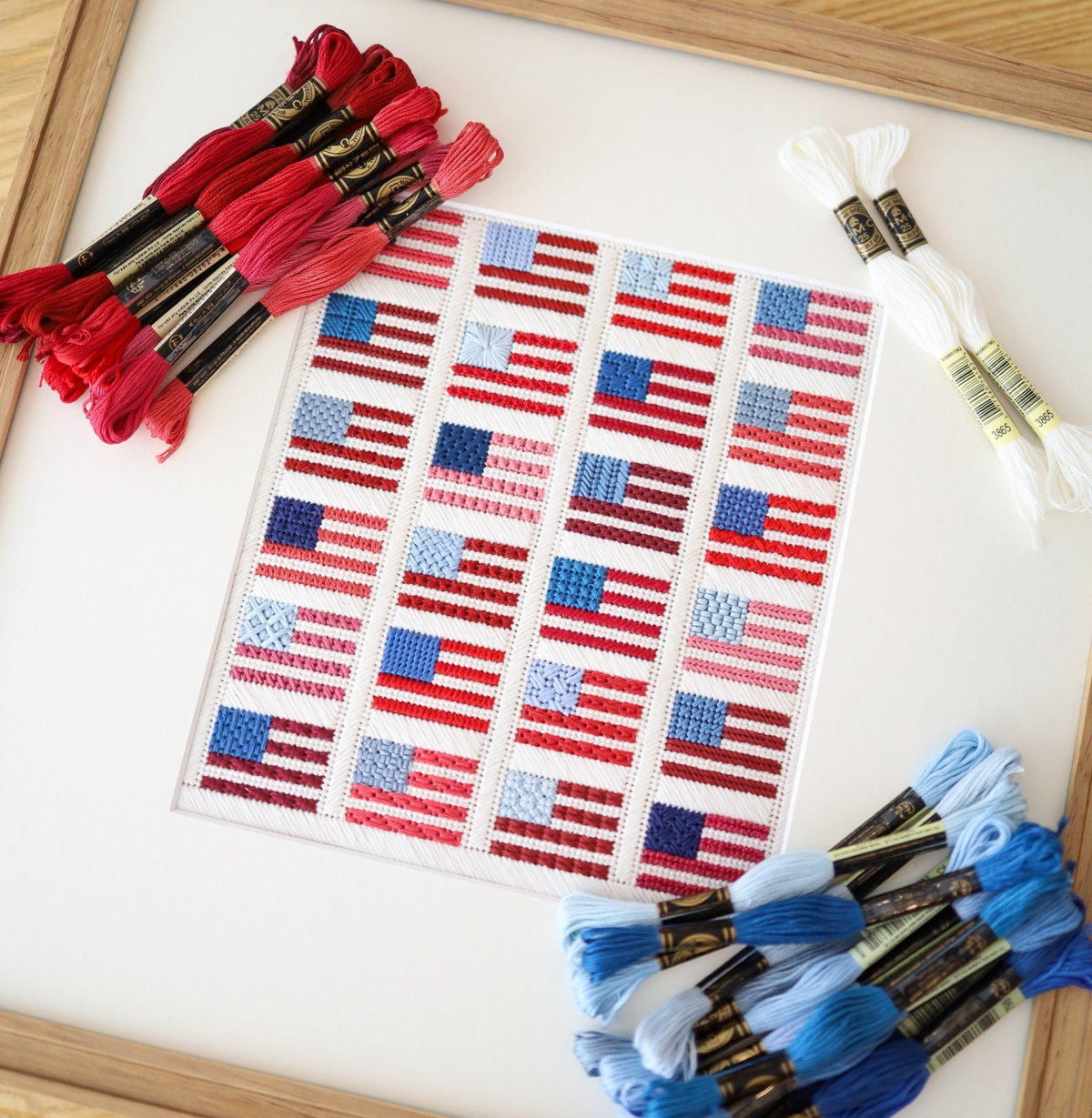 Flag Quilt - 13 Mesh